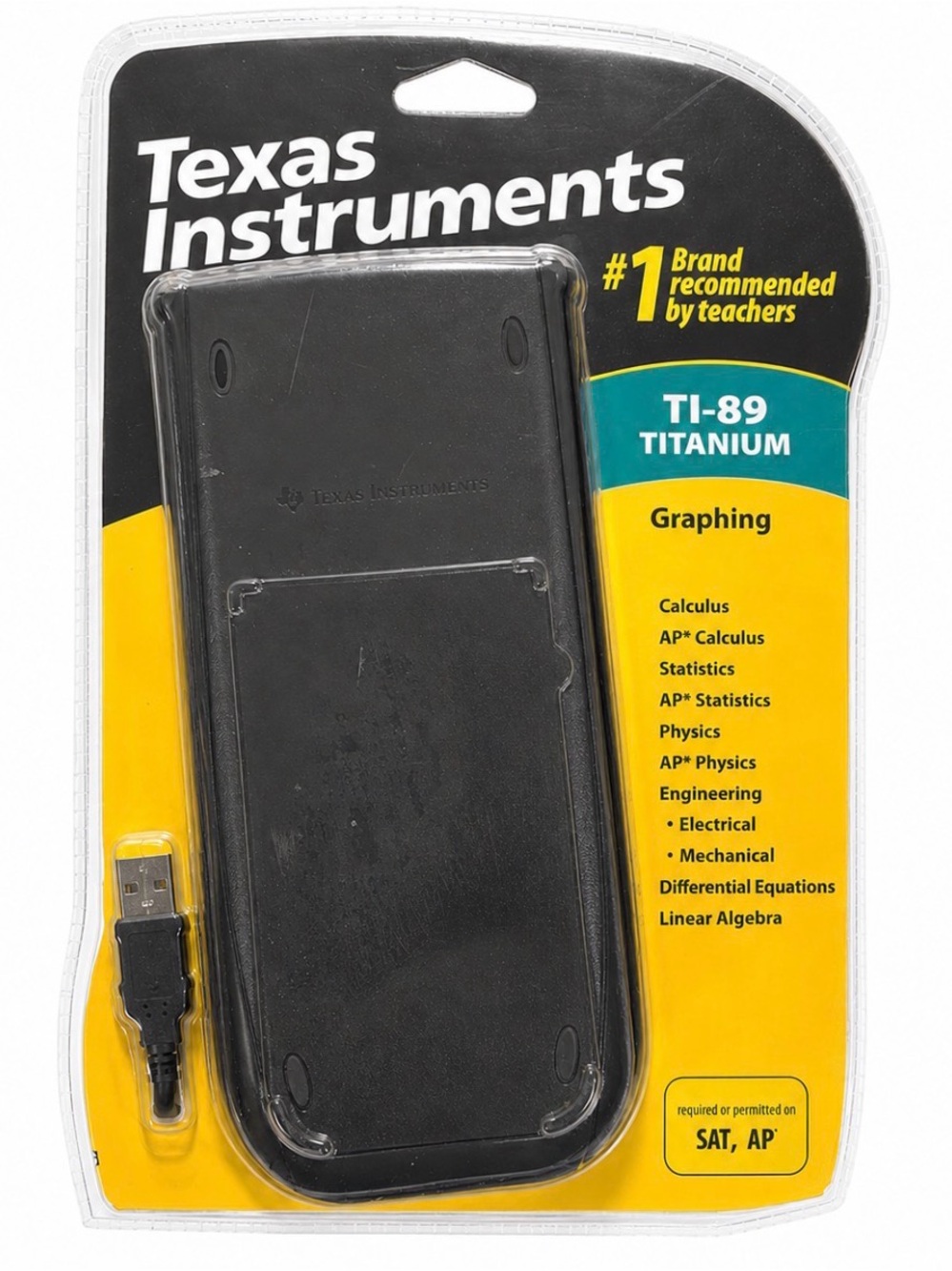 Texas Instruments TI-89 Titanium Graphing Calculator Original Package Open Box